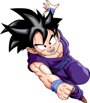 Gohan Readyfor Battle PNG Image