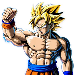 Goku Achieving Ssj3 Look Png 69 PNG Image