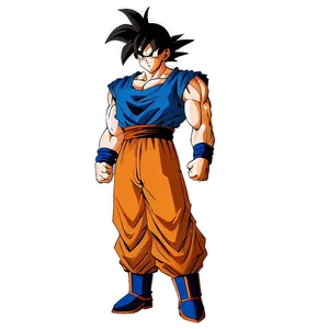 Goku Confident Stand Png 52 PNG Image