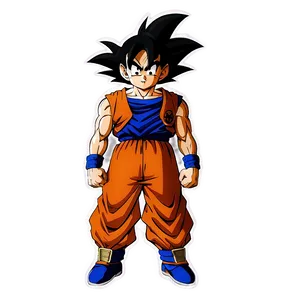 Goku Drip Trendy Outfit Png 06212024 PNG Image