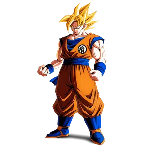 Goku Full Body Stand Png 42 PNG Image