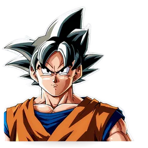 Goku Hair B PNG Image