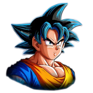 Goku Hair Shiny Effect Png Dne PNG Image