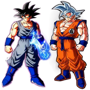 Goku Mastering Ultra Instinct Png Eke PNG Image