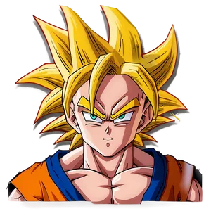 Goku's Ssj3 Hair Unleashed Png 63 PNG Image