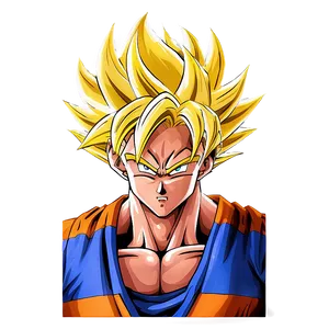 Goku Ssj2 Hair Texture Png Gmb PNG Image