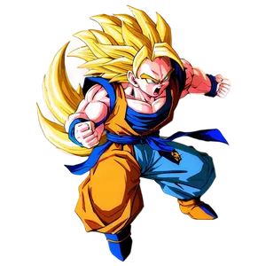 Goku Ssj3 Power Release Png 7 PNG Image