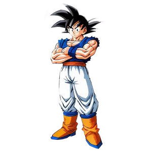 Goku Standing Pose Png Tpu33 PNG Image