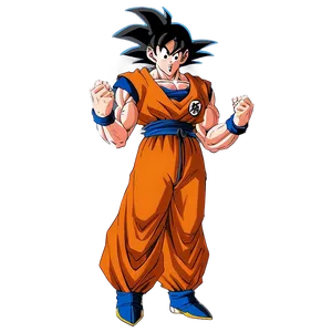 Goku Standing Pose Png Yue PNG Image