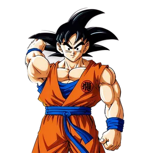 Goku Standing Proud Png Mbm PNG Image