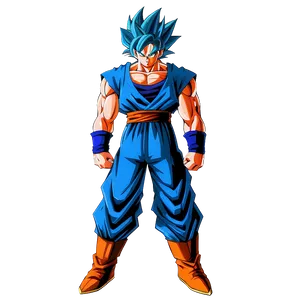 Goku Super Saiyan Blue Hair Png Fpk PNG Image