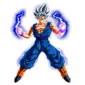 Goku Ultra Instinct Energy Ball Png Ajy44 PNG Image