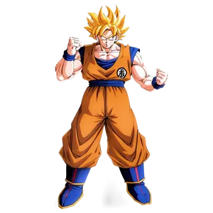 Goku Upright Stance Png Wfy34 PNG Image