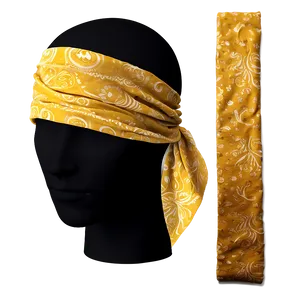 Gold Bandana Wrap Png Plx PNG Image