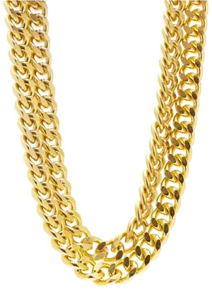 Gold Chain Thug Life Accessory PNG Image