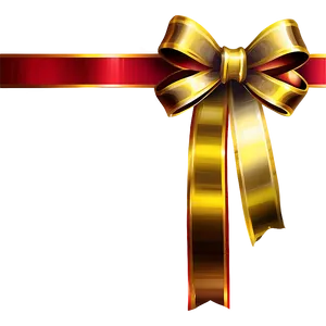 Gold Christmas Bow Png 35 PNG Image