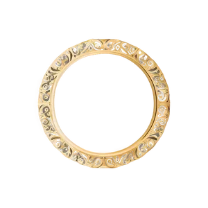 Gold Circle Frame For Invitation Png Tif33 PNG Image