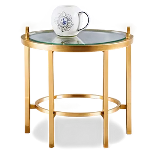 Gold End Table Png 66 PNG Image