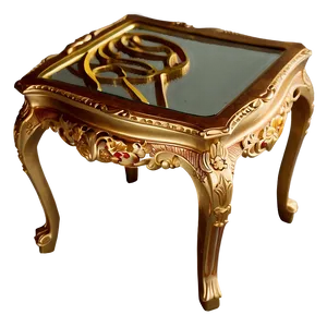 Gold End Table Png Jbc33 PNG Image