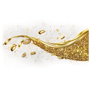 Gold Glitter Effect Png Foy PNG Image