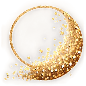 Gold Glitter Sparkle Sphere Png Jvv85 PNG Image