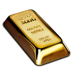 Gold Ingot B PNG Image