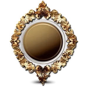 Gold Leaf Plate Png Cqh PNG Image