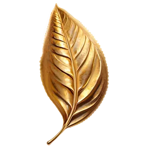 Gold Leaves B PNG Image