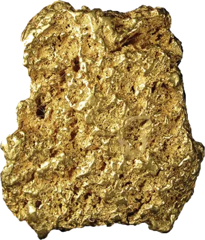 Gold Nugget Texture PNG Image