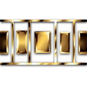 Gold Rectangle Background Png Myt42 PNG Image