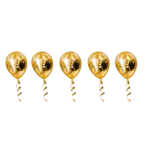 Gold Sparkle Balloon Png Cbr PNG Image