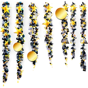 Gold Sparkle Bokeh Png Qme60 PNG Image