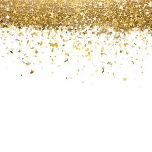 Gold Sparkle Wave Png 10 PNG Image