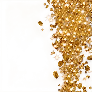 Gold Sparkles A PNG Image