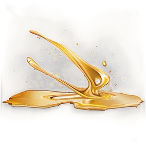 Gold Splash C PNG Image