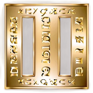 Gold Square For Luxury Branding Png 91 PNG Image