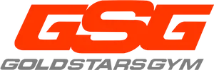 Gold Stars Gym Logo PNG Image