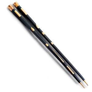 Gold-tipped Chopstick Png 83 PNG Image