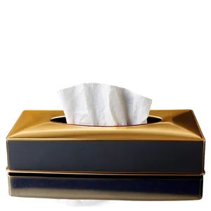 Gold Tissue Box Png Gkf PNG Image