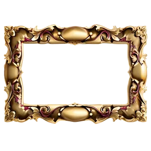 Gold Trim Frame Png Vny48 PNG Image