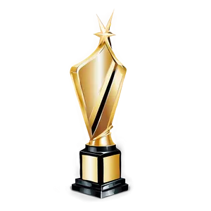 Gold Trophy Award PNG 39 PNG