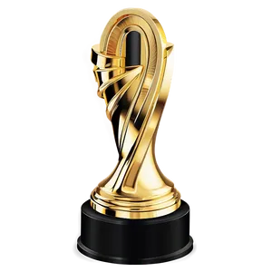 Gold Trophy Award PNG 40 PNG