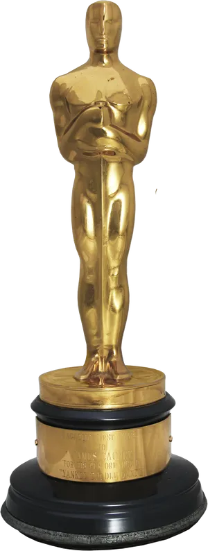Golden_ Academy_ Award_ Statuette PNG Image
