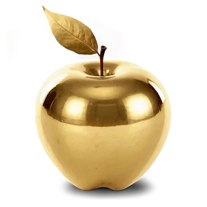 Golden Apple B PNG Image