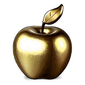 Golden Apple Png Seq PNG Image