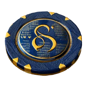 Golden Casino Chips Png Nsl40 PNG Image