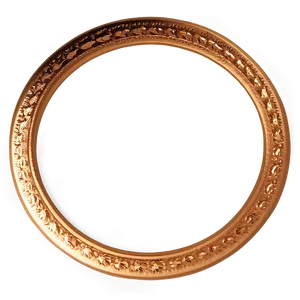 Golden Circle Luxe Border Png Iin66 PNG Image