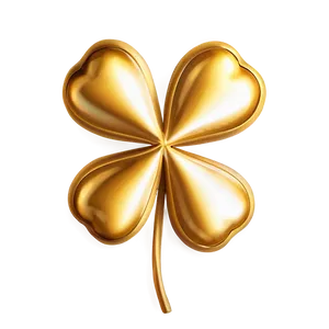 Golden Clover Png 06122024 PNG Image