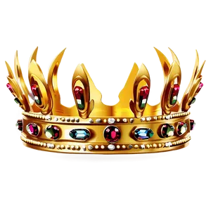 Golden Crown Png Yyj PNG Image