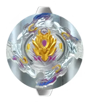 Golden Crowned Beyblade Top PNG Image